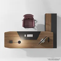 High-End Executive Boss Desk semplice moderno Designer presidente scrivania ufficio Set pannello di legno per Manager