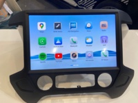 13.1 pouces IPS écran tactile 4 + 64g autoradio stéréo lecteur multimédia avec CarPlay WiFi BT pour GMC Chevrolet Silverado 2014-2018