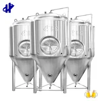 1000L 10BBL 10 Barrel Professionale In Acciaio Inox Giacca Fossetta Isobarica Serbatoio di Fermentazione Birra Fermentatore Per La Vendita