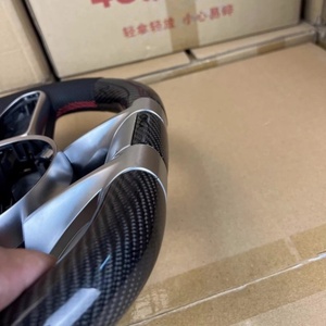 Volante de fibra de carbono estilo libélula para <span class=keywords><strong>Mercedes</strong></span> <span class=keywords><strong>Benz</strong></span> W212 W203 W204 W205 W222 W213 Cls Gle Glc <span class=keywords><strong>43</strong></span> E63 C53 C63 <span class=keywords><strong>Amg</strong></span> - Product Image 4