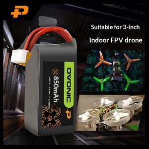 Ovonic 850mAh 100C 4S 6S LiPo Battery XT30 XT60 for <b>Toothpick</b> Ducted 3-5 Inch FPV Drone - Product Image 4
