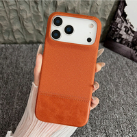 Étuis de téléphone pour hommes de haute qualité à couverture intégrale, étuis de téléphone en cuir fins anti-chute pour iPhone 16 Pro Max, étuis pour iPhone 18, 17, 16, 15, 14, 13, 12