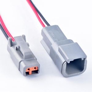 Deutsch Dtm Serie 2-Pins Connector Assemblage Mannelijke DTM04-2P Stekker Voor Vrouwelijke DTM06-2S - Product Image 1