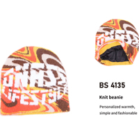 Bonnet en acrylique brodé en jacquard, bonnet chaud d'hiver, bonnet design à la mode, bonnet chaud d'automne et d'hiver, vente en gros