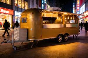 Food Truck Mobile avec Tente de Camping Intégrée pour Festivals en Plein Air et Services de Traiteur de Glamping - Product Image 3