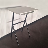 Bureau debout pneumatique moderne réglable pour ordinateur et bureau Design pieds hauts convertibles