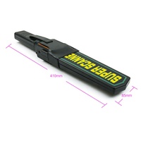 Détecteur de métaux portable portable Scanner de corps de métro d'aéroport Contrôle de sécurité du détecteur de métaux pour les grands événements
