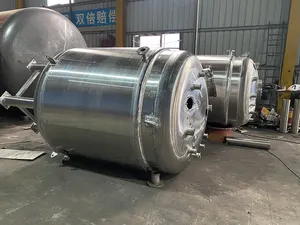 Stainless Steel Industrial Reactor Mixing Tank - Homogenizer For Chemical And Cosmetic Processing