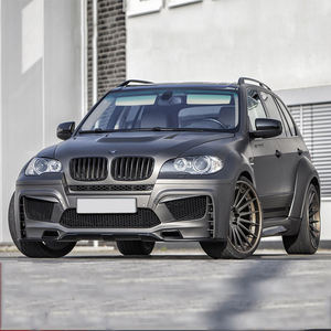 Kit corpo ampio stile Design precedente per <span class=keywords><strong>BMW</strong></span> X5 E70 aggiornamento modificato Runde paraurti anteriore posteriore ruota sopracciglio parafango-nuova condizione - Product Image 3
