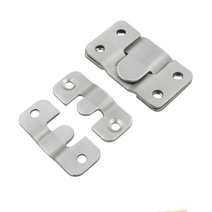 Stainless Steel Mountain Shaped Hanging Clip Insert For Photo <b>Frame</b> Mirror Gallery Mounting Hardware - Product Image 1