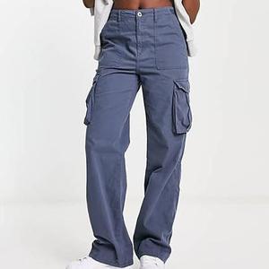 กางเกงทำงานผู้หญิงอเนกประสงค์, ใหม่ XS-3XL กางเกงสลิมเอวสูงเผ็ด - Product Image 3