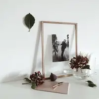 Functional double sided picture frame With Attractive Features 