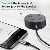 Cable de Audio Auxiliar Tipo C a Conector de 3.5mm, Adaptador para Altavoces de Auto, Tipo C a 3.5, Accesorios para Teléfono, Cable Adaptador USB C