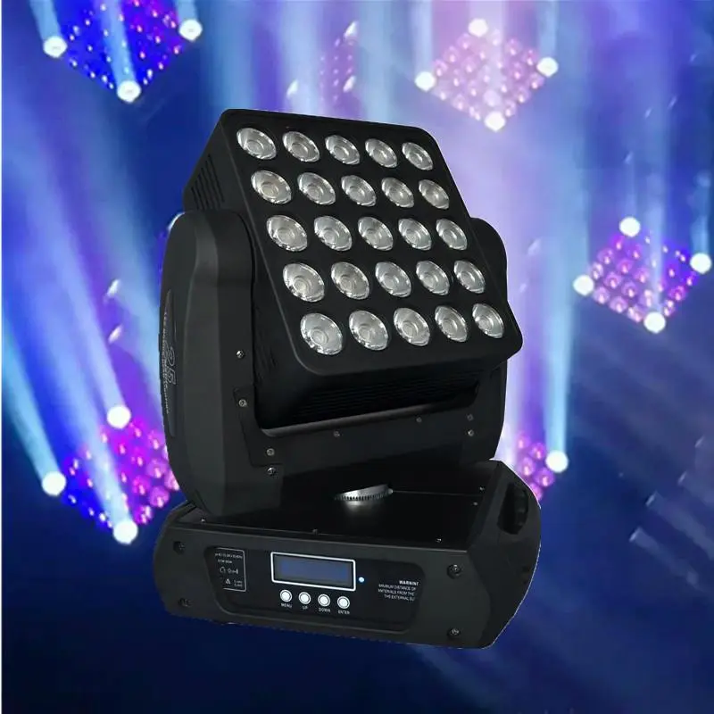 DJ lights Matrix dmx512 flood light disco attrezzatura da palcoscenico portatile guangzhou moving head beam per bar reunion