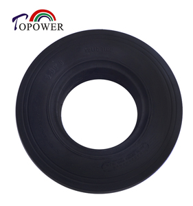 Pneu solide de remorque en caoutchouc 4.00-8 5.00-8 pneus de balayeuse - Product Image 3