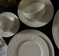 Cadeaux d'affaires modernes, vaisselle en porcelaine émaillée durable et écologique, sans BPA, de qualité alimentaire, compatible micro-ondes