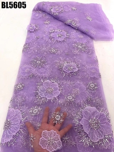 2023 última tela de vestido de novia australiano de alta calidad europeo aso ebi cuentas y <span class=keywords><strong>lentejuelas</strong></span> hechas a mano para bodas y fiestas - Product Image 6