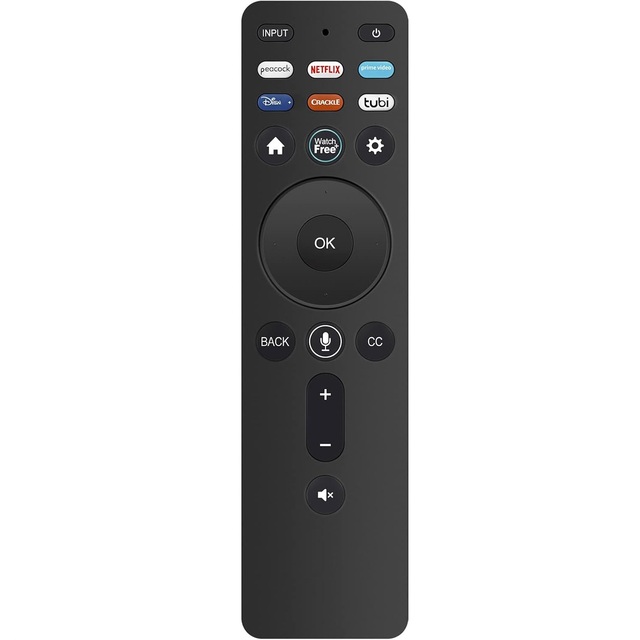 XRT260 Voice Remote Control Use for Vizio V-Series and M-Series 4K HDR Smart TV with Shortcut App Keys