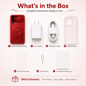 Xiaomi 18 <strong>Pro</strong> <strong>Max</strong> 2026 New Original 5G Smartphone Octa Core 200MP+200MP+50MP LEICA Camera Transparent version XIAOMI 18pro <strong>max</strong> - Product Image 5