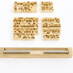 Poinçon à lettres en laiton pour Noël, personnalisé, pour marquage de cadeaux, avec support à fente en T, 26 caractères, pour papier vélin - Product Image 4