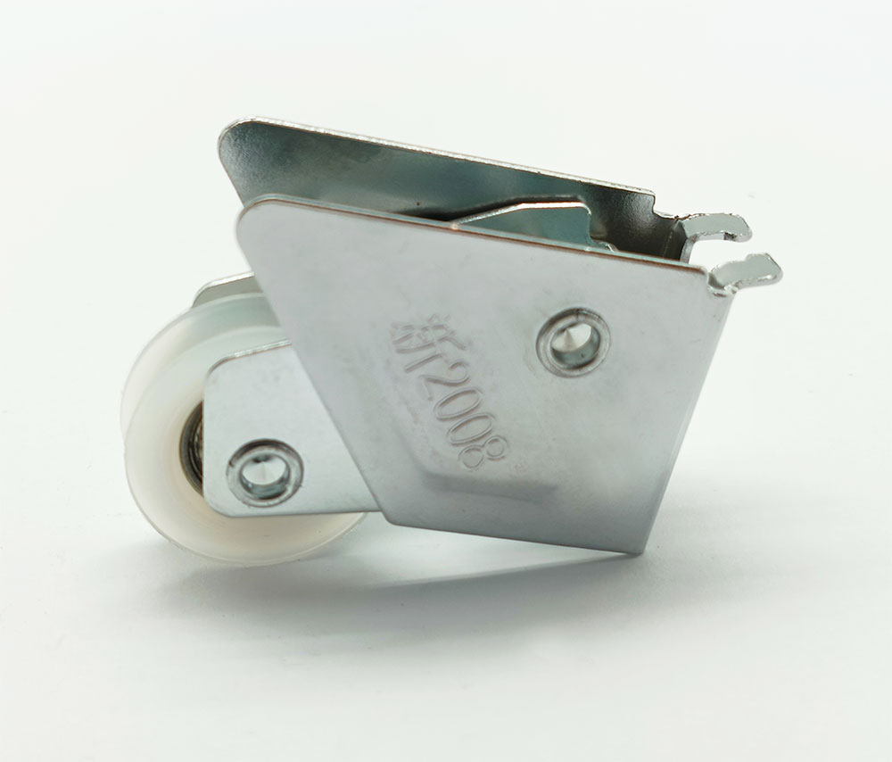 NY02 nylon wielen voor kiepcontainer, 200 mm, cap. 1650 kg per set