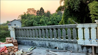 Moule en béton de main courante décorative en plastique de produit ménager chinois pour la clôture de balcon de jardin