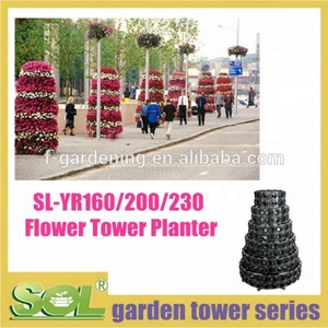 Proveedor de Macetas de Flores de China, Jardín Vertical Artificial en Torre para Pared - Product Image 2