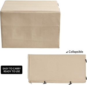 Penutup Kandang Anjing Tahan Lama Anti Air Anti Debu Bahan Oxford Tebal dengan Dua Pintu, Kantong, dan Jendela Jaring - Product Image 6