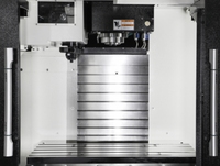 VMC 850 Centro de mecanizado vertical CNC con todas las funciones Capacidades de torneado de fresado Sistema de control Fanuc BT40 Rodamientos esenciales