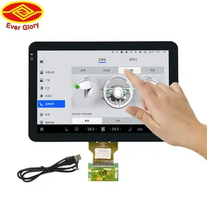 Industrial 13.3 Inch Module Pcap EETI Controller USB TFT IP65 Waterproof GG Structure Capacitive COB Touch LCD Display Module