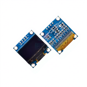 Modulo Display OLED da 0,96 Pollici Blu Bianco Giallo Blu Bicolore Comunicazione IIC Microcontrollore 51 - Product Image 1