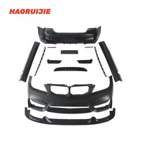 Kits Carrosserie en Matériau PP Série 3 E90 E91 E92 Amélioration Accessoires M4 Jupes Latérales Pare-chocs pour Kits Carrosserie E90 Pare-chocs Avant et Arrière