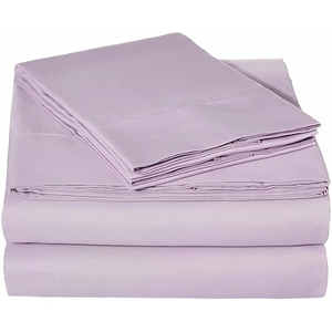 <span class=keywords><strong>Juego</strong></span> de Ropa de Cama de Microfibra de 4 Piezas, 100% Poliéster, con Bolsillos Profundos, Estilo Hotel de Lujo, Diseño Simple para Cama Queen, Hogar y Dormitorio - Product Image 6