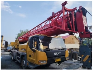 Grúa sobre Camión Usada Sany STC250C5-8 2024 de 25T con Pluma de 60m, Motor y Bomba para Obras de Construcción - Product Image 1