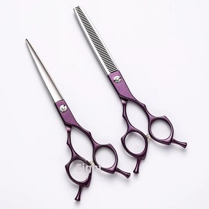 कुत्तों और बिल्लियों के लिए पेशेवर पालतू ग्रोमिंग कैंची सेट-नाखून ट्रिमर बाल काटने वाले बाल काटने के लिए - Product Image 5