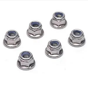 China factory suppliers DIN 985 Nylon insert hex precision lock nuts of lowes t price