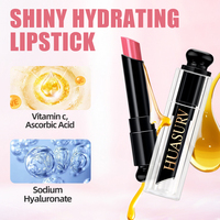 HUASURV Vente en gros Marque privée Rouge à lèvres mat hydratant imperméable 5 couleurs longue tenue brillant avec vitamine C