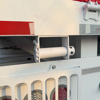 Semi-remorque à ridelles latérales à 3 essieux pour le transport de produits agricoles avec une bonne ventilation