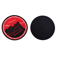 Patchs brodés personnalisés en tissu tissé, thermocollants, écologiques, avec logo de marque, pour badges nominatifs, vente en gros à prix abordable