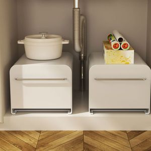 NUEVO Organizador de Escritorio para Dormitorio, Cajón Antipolvo para Cosméticos, Caja de Almacenamiento para Sala de Estar, Cápsulas de Café, Tazas, Armario de Cocina, Estante para Especias - Product Image 4