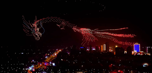 Professional Commercial <b>Drone</b> Light Show System Kit 100 LED <b>Drones</b> Camera App Remote Control Customizable for - Product Image 3