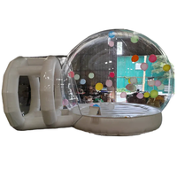 Usine pas cher prix enfants fête gonflable clair cristal Igloo dôme bulle tente transparente bulle ballons maison amusante pour la fête