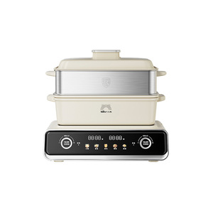 Olla Eléctrica Apilable Little Bear DKL-N22P3 de 6L, Vaporera y Grill con Control de Temporizador Digital - Product Image 4