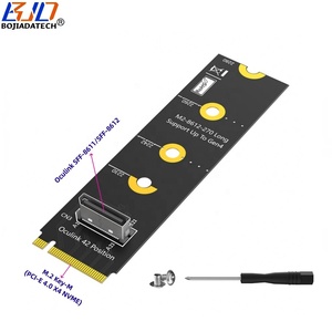 Оптовая продажа с завода: Адаптер-карта SFF-8611/SFF-8612 Oculink на интерфейс <span class=keywords><strong>M</strong></span>.2 PCIE 4.0 NVMe Key-<span class=keywords><strong>M</strong></span> (форматы 2280, 2260, 2242, 2230) - Product Image 1