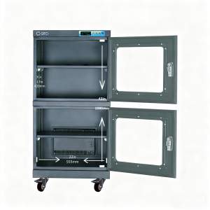 خزانة تجفيف عالية الكفاءة بسعة 240 لتر ونسبة رطوبة من 1% إلى 10%، مناسبة لتصنيع الإلكترونيات/الأجهزة الطبية/الطاقة الجديدة/الأشباه الموصلات - Product Image 3