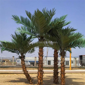 S02625 Cocotier vert artificiel palmier artificiel palmier décoration <span class=keywords><strong>palmiers</strong></span> artificiels d'extérieur à vendre - Product Image 1