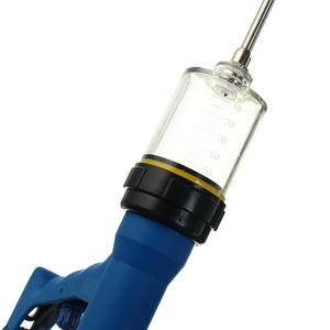 50Ml Semi-Automatische Doorlopende Varkensinjectie Kanon Veterinaire Runderen Koeien Schapen Injector Spuit - Product Image 5