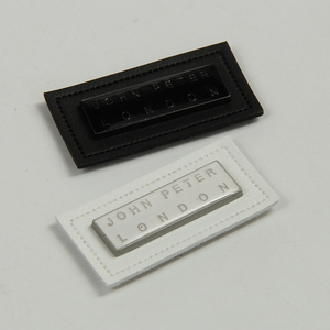 Brand Name Logo <strong>Jeans</strong> Back Leather Patches Sewing on Backing for Leather <strong>Labels</strong> - Product Image 1