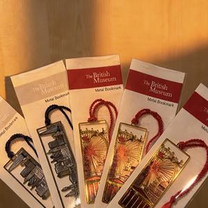 Segnalibro Magnetico in Resina con Personaggi Animali, <span class=keywords><strong>Spada</strong></span> Celeste in Acciaio Inossidabile, Arte Islamica Cinese, Lusso Metallico, Barra d'Oro, Sublimazione - Product Image 2