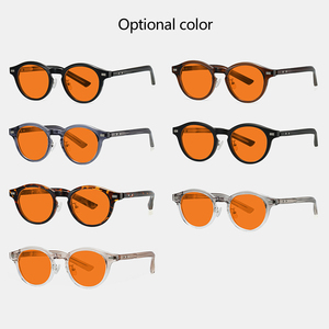 เลนส์ฟิล์มเคลือบคุณภาพสูงวินเทจสุดฮอตแว่นตากรอบ TR แบบคลาสสิกแว่นตาป้องกันแสงสีฟ้าป้องกัน TR90ได้ทั้งชายและหญิง - Product Image 4